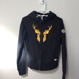 Roots 73 Riverside Women's Deer Hoodie Size S